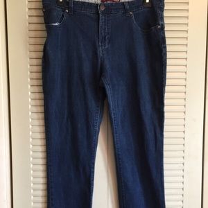 Izod Matchstick 14 Darkwash medium rise jeans